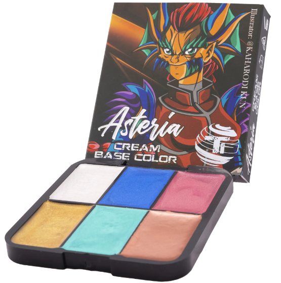 Paleta Asyteria Metalizada X 6 Tonos Titans Fx Ref: Palast