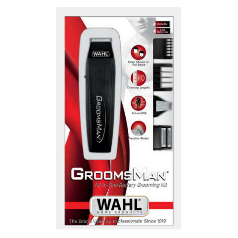 Recortadora Groomsman Todo En Uno 13 Pzas Wahl Ref: 5537-3008