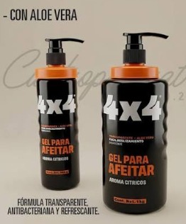 Shaving Gel 4x4 Profesional Citricos 1kg