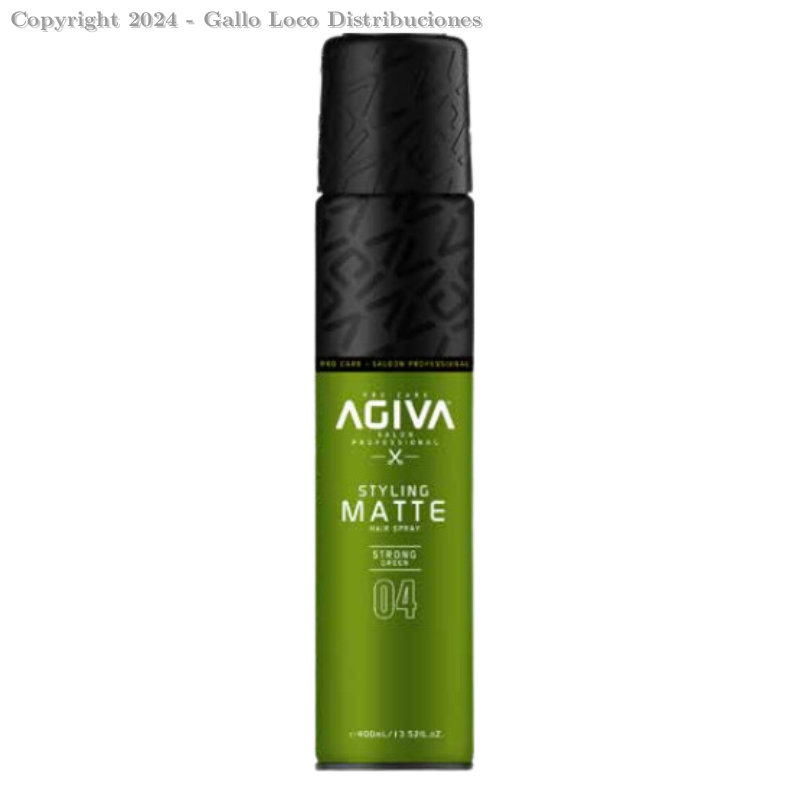 Laca Agiva Spray 400Ml - Verde Ref: Agv105-Verde