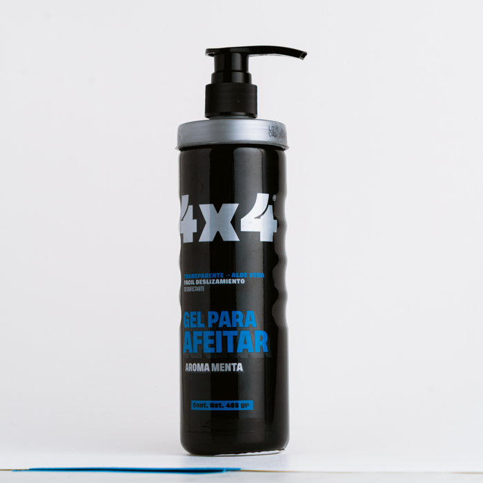 Shaving Gel 4x4 Profesional Menta 485g