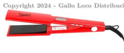 Plancha De Cabello Roja Digital 450 F - Super Look Ref: Slp-1050