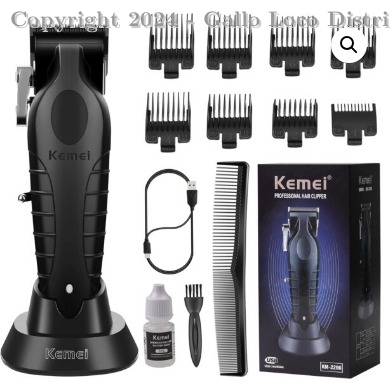 Clipper Maquina Inalámbrica Uso Profesional Kemei Ref: K-2296