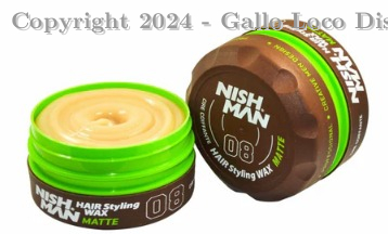 Cera Matte Cafe 08 150 Ml Nishman Ref: B881