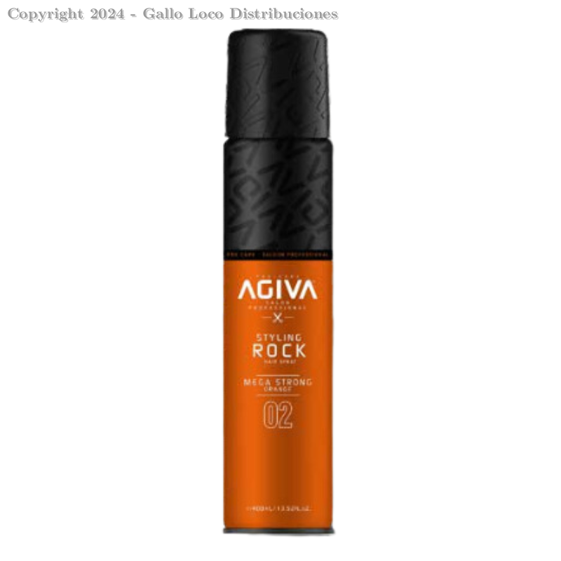 Laca Agiva Spray 400Ml - Naranja Ref: Agv103-Naranja