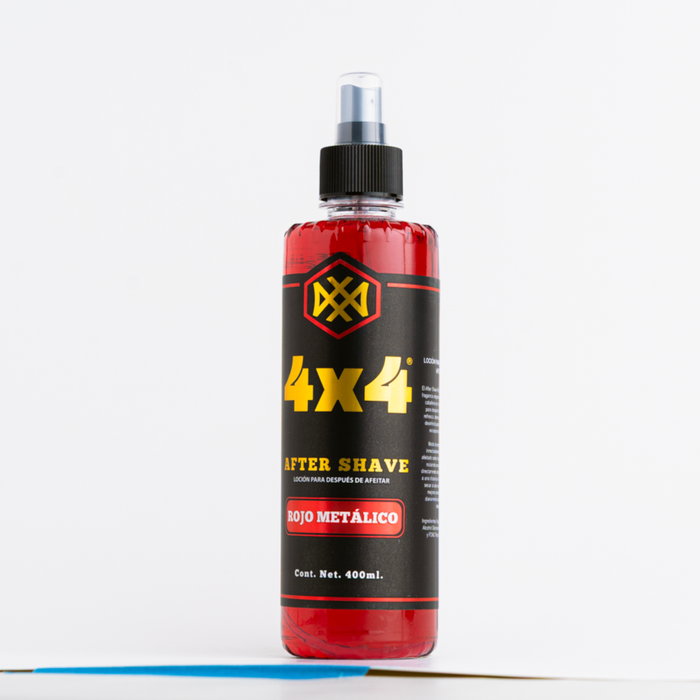 Aftershave 4X4 Rojo Metalico 400ml