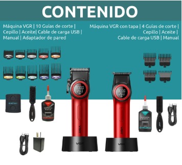 COMBO CLIPPER Y TRIMMER VGR V-001 & V977