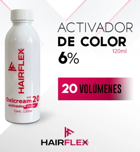 Peroxido Jairflex Vol 20 -120 Ml Ref: Pt7013