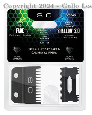 Repuesto Shallow Tooth 2 0 Cuchilla Para Clipper Stylecraft Ref: Sc534B