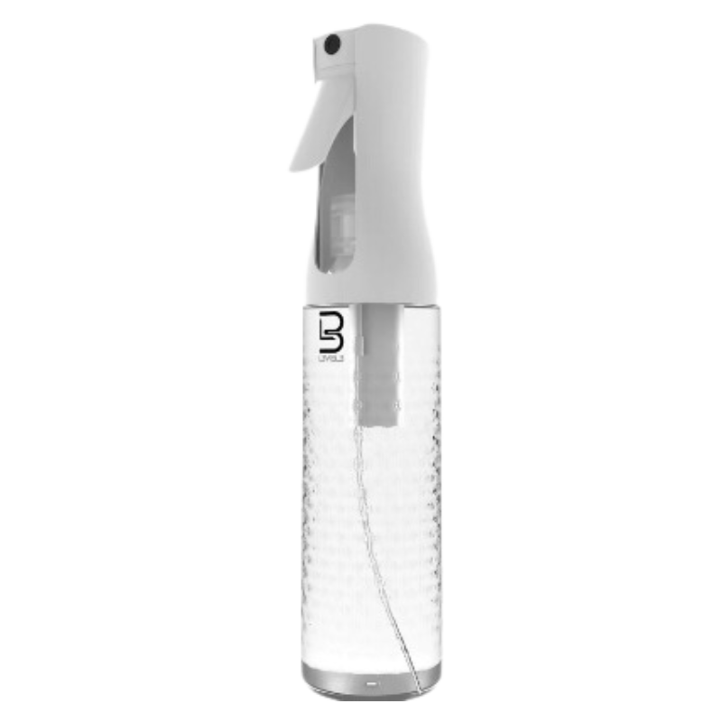Spray Bottle White - Pulverizador De Agua Transparente - L3VEL3  Ref: Lsb003-C