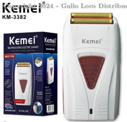 Shaver - Maquina Afeitadora Kemei Ref: Km-3382