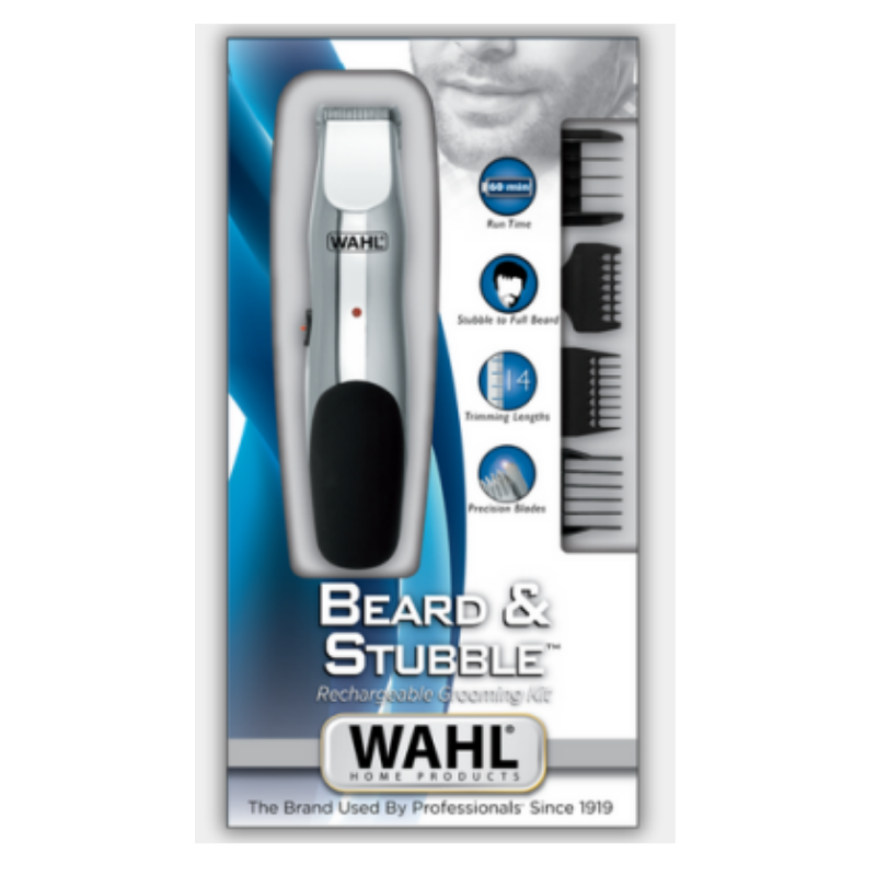 Recortadora Inhalambrica Barba Y Bigote 14 Pzas Wahl Ref: 9916-1008