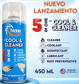 DESINFECTANTE  5 EN 1 TURBOX 450 ML