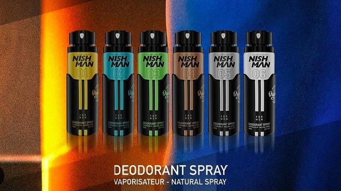 Desodorant 05 Plateado Nishman 200 Ml Ref: B1915