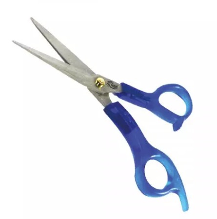 Tijera De Core 5 75\" Microdentada Anillo Azul Turbox Ref: Nt713 Blue\"